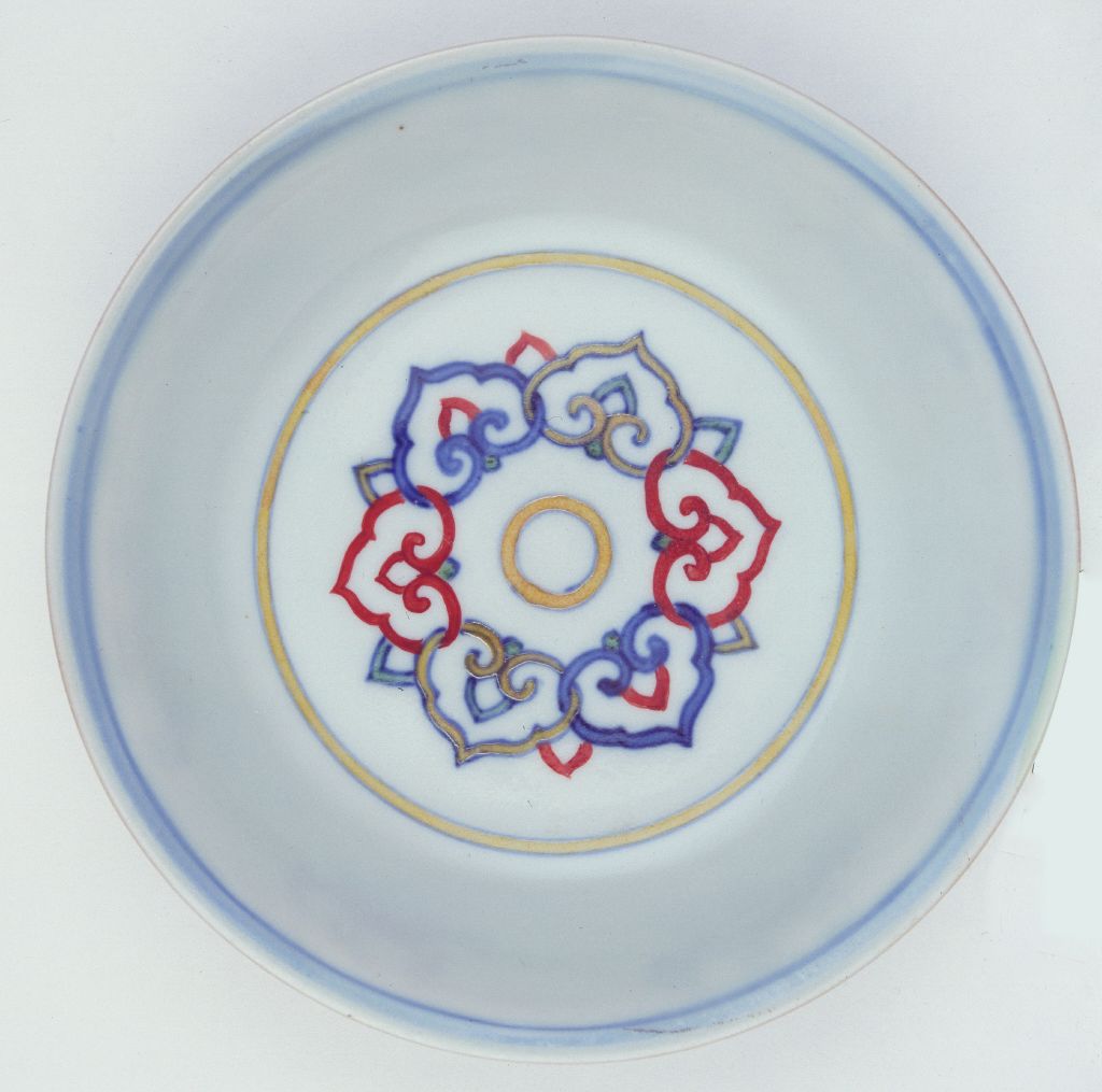 图片[2]-Colorful glossy ganoderma plate-China Archive